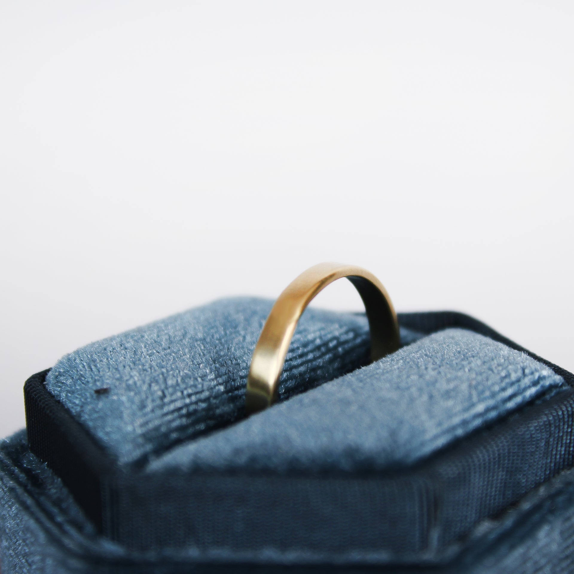 14k Yellow Gold Band Handmade Ring 