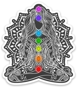 Chakra Inspiration Sticker