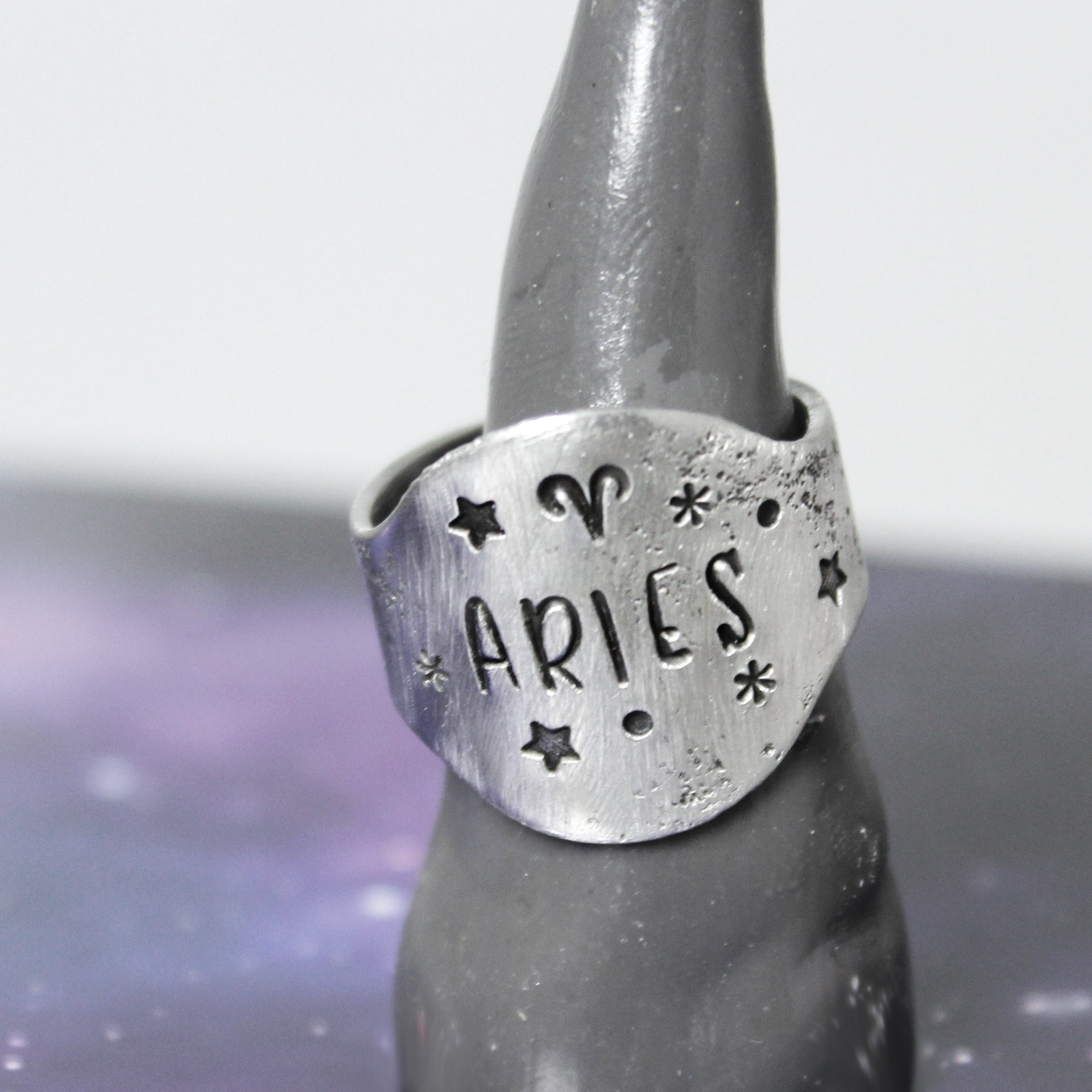 Aries Zodiac Ring 