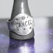 Cancer Zodiac Ring 