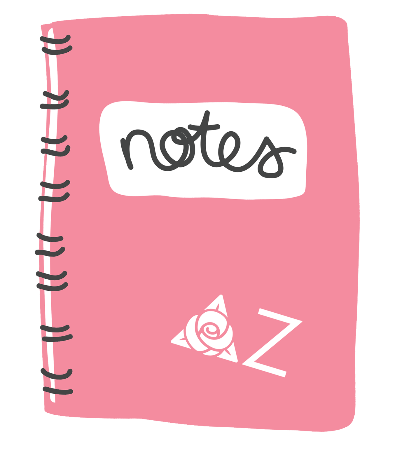 Delta Zeta Sticker - Notebook 