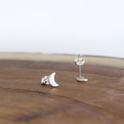 Halloween Moon Earrings 