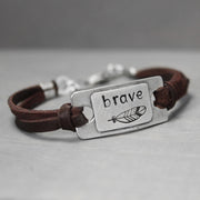 Leather Brave Bracelet 