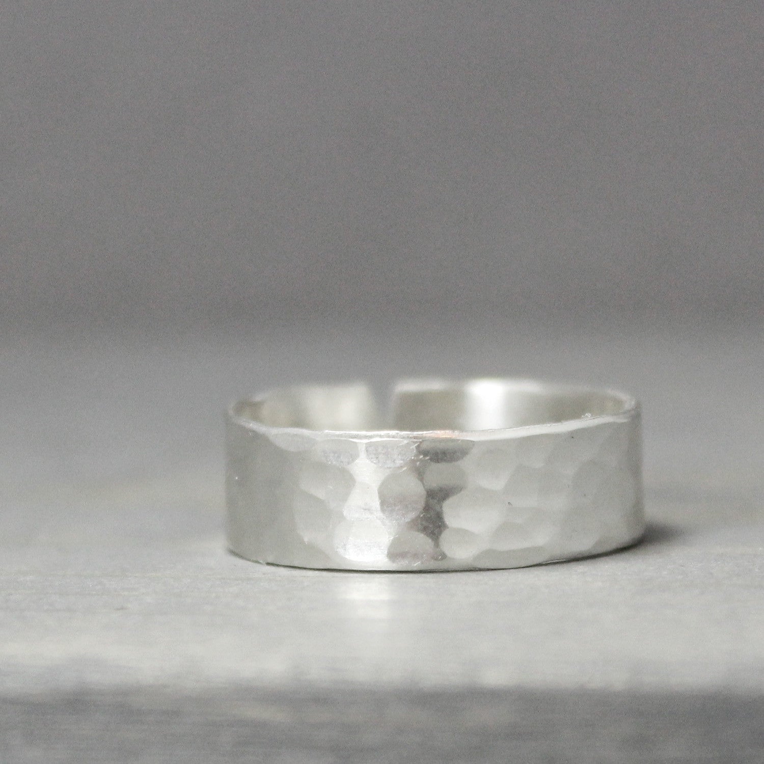 Silver Feather Ring 