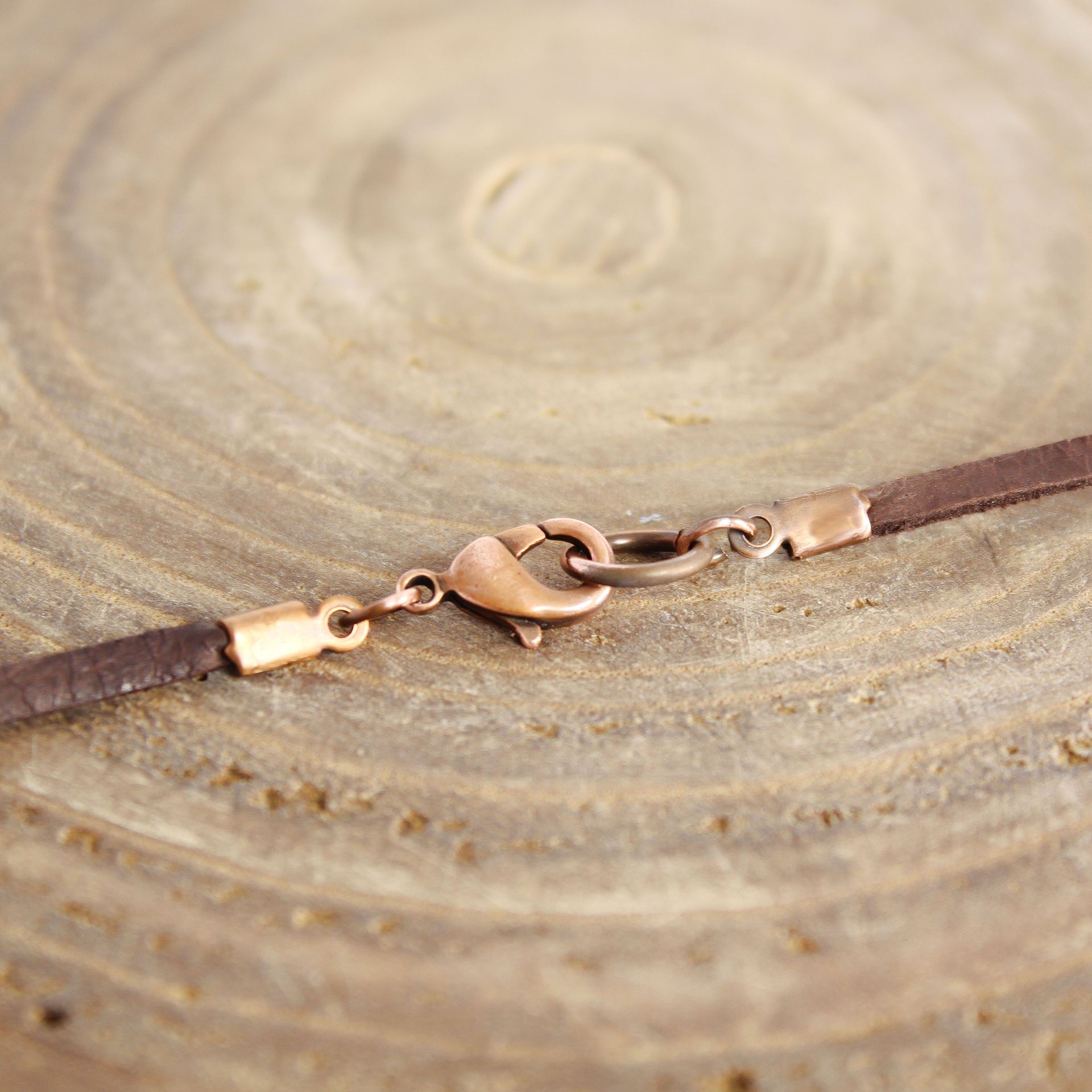 Copper Mandala Necklace 