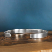 Silver Moon Phase Cuff 