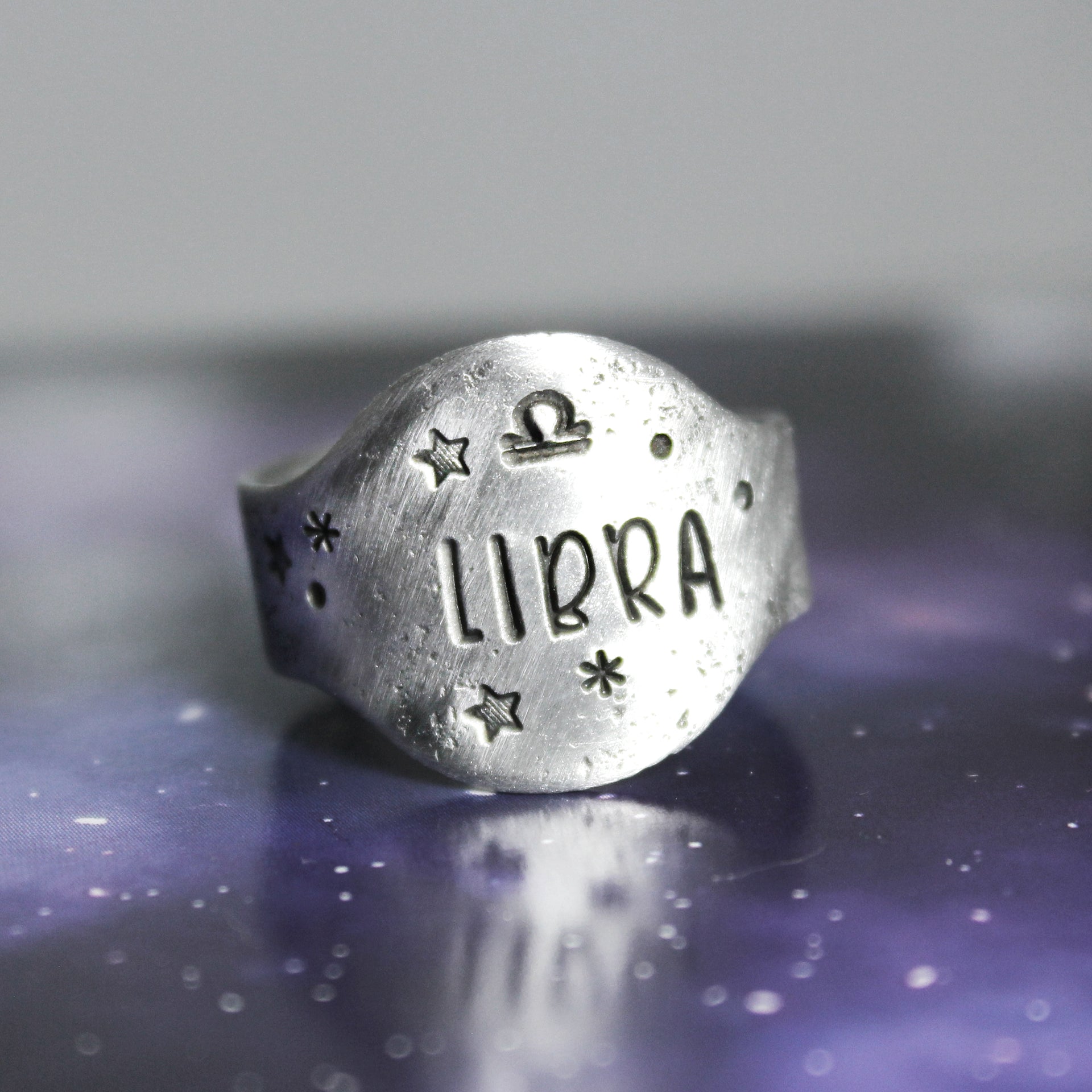 Libra Zodiac Ring 