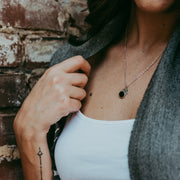 Black Tourmaline Root Chakra Necklace 