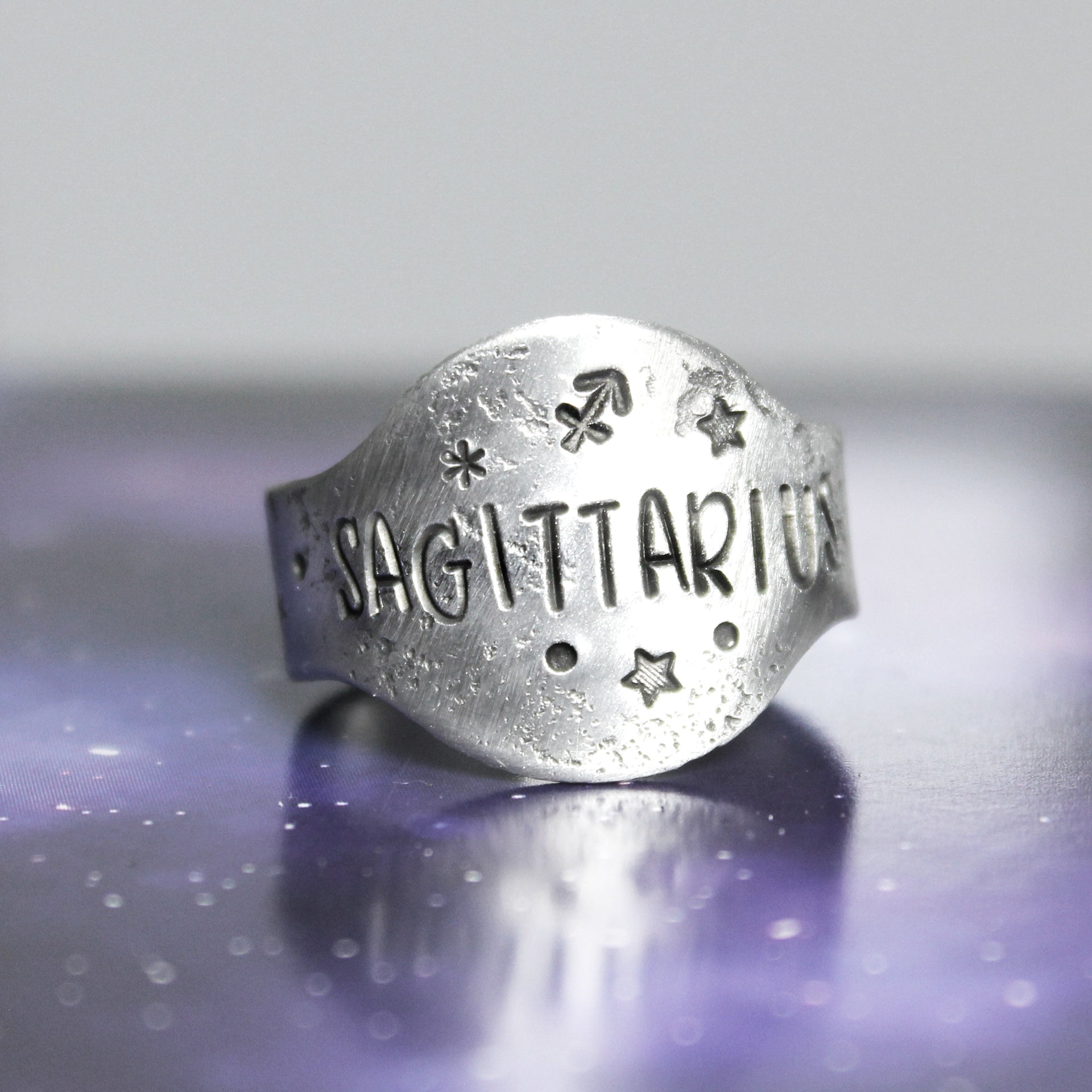 Sagittarius Zodiac Ring 