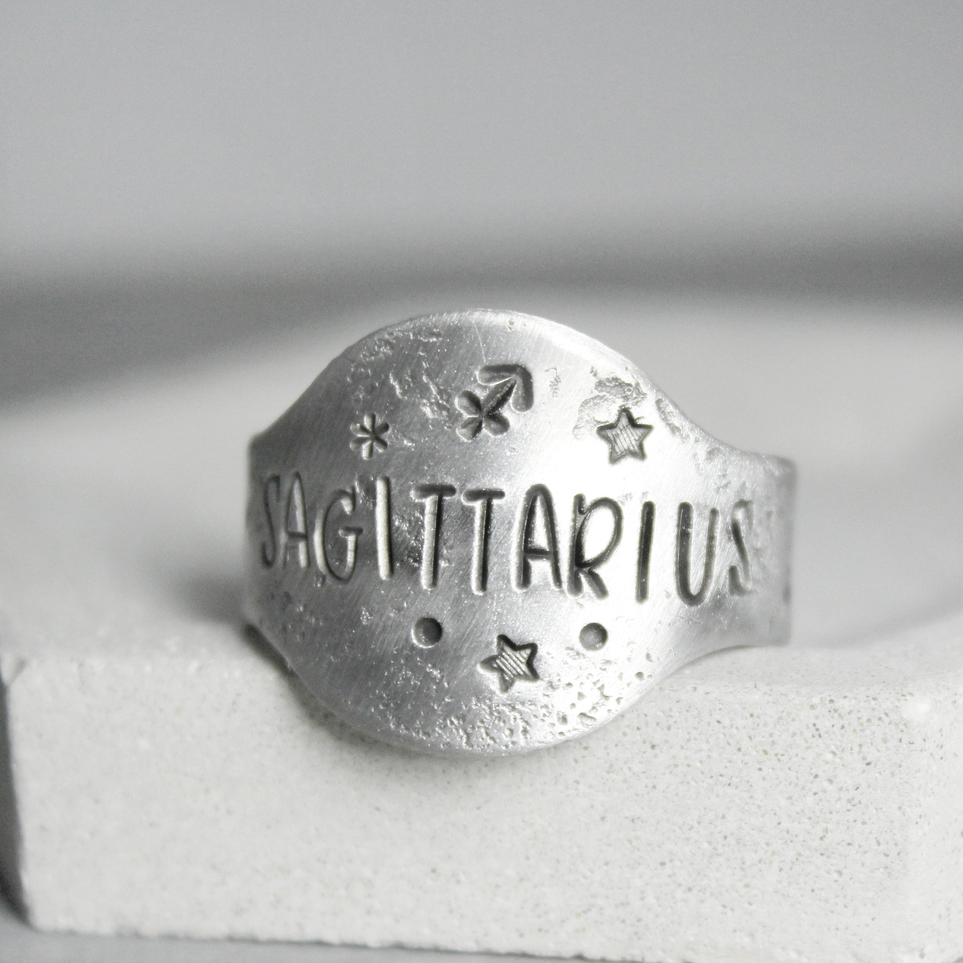 Sagittarius Zodiac Ring 