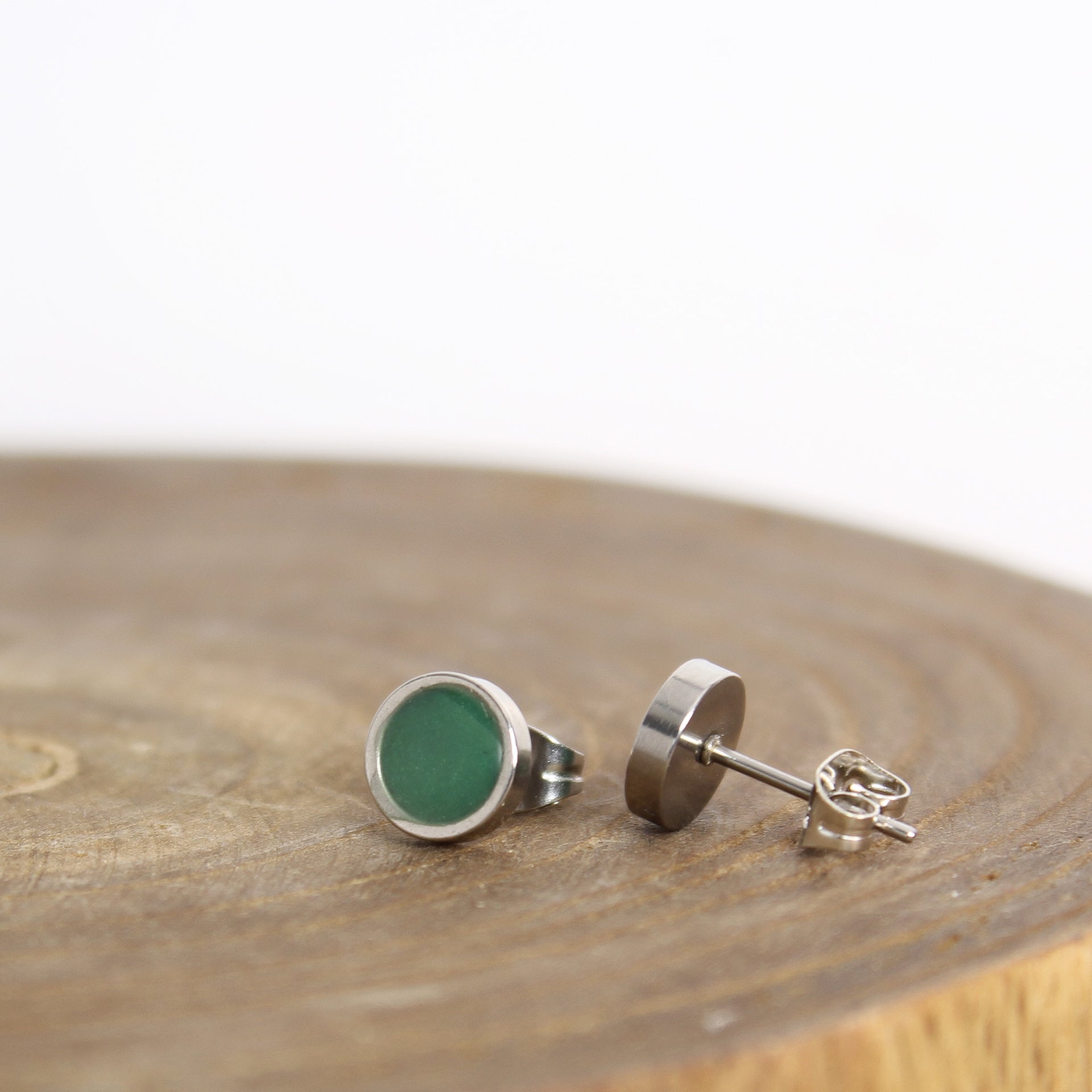 Malachite Earrings 