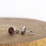 Red Hematite Earrings 