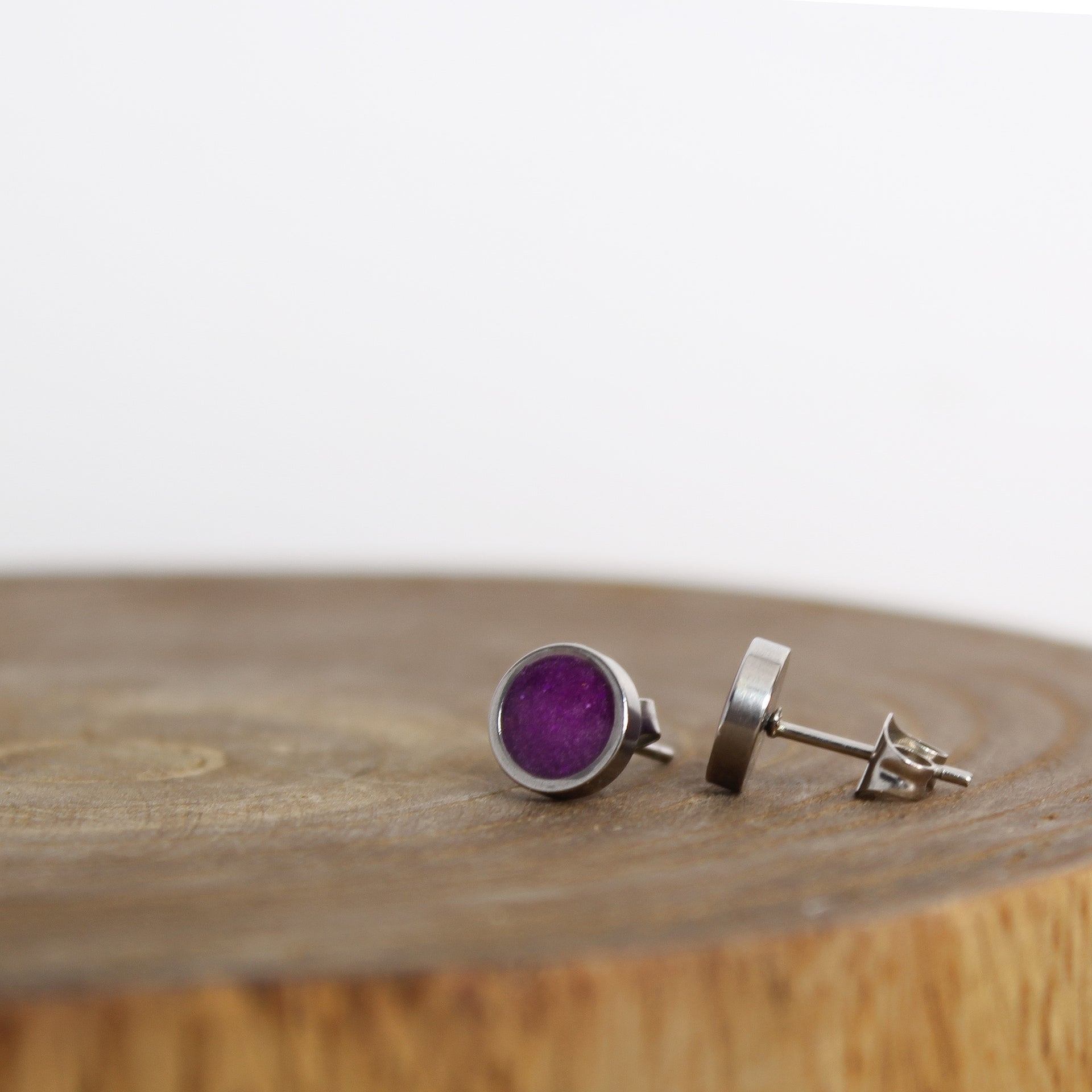 Purple Sugilite Earrings 