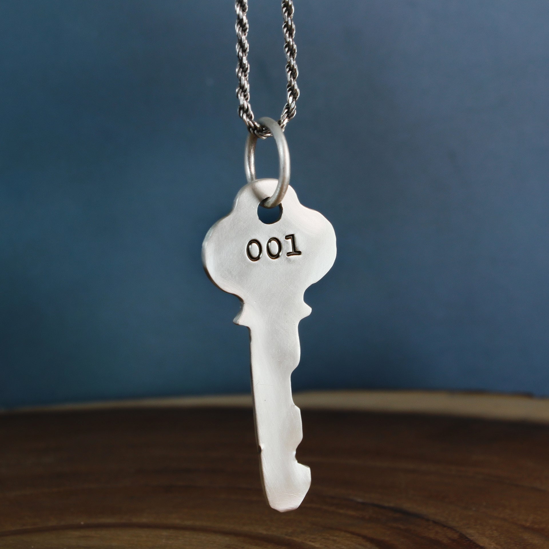 Silver Key Necklace - Discover 