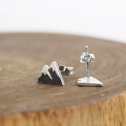 Silver Mountain Earrings 