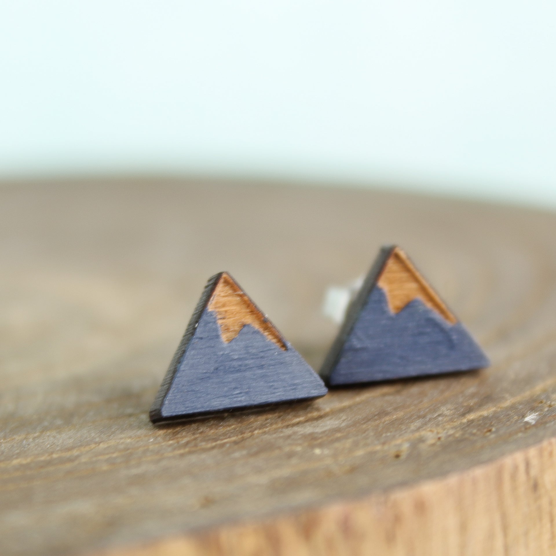 Blue Mountain Earrings 