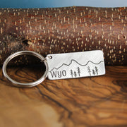 Mountain Key Chain 