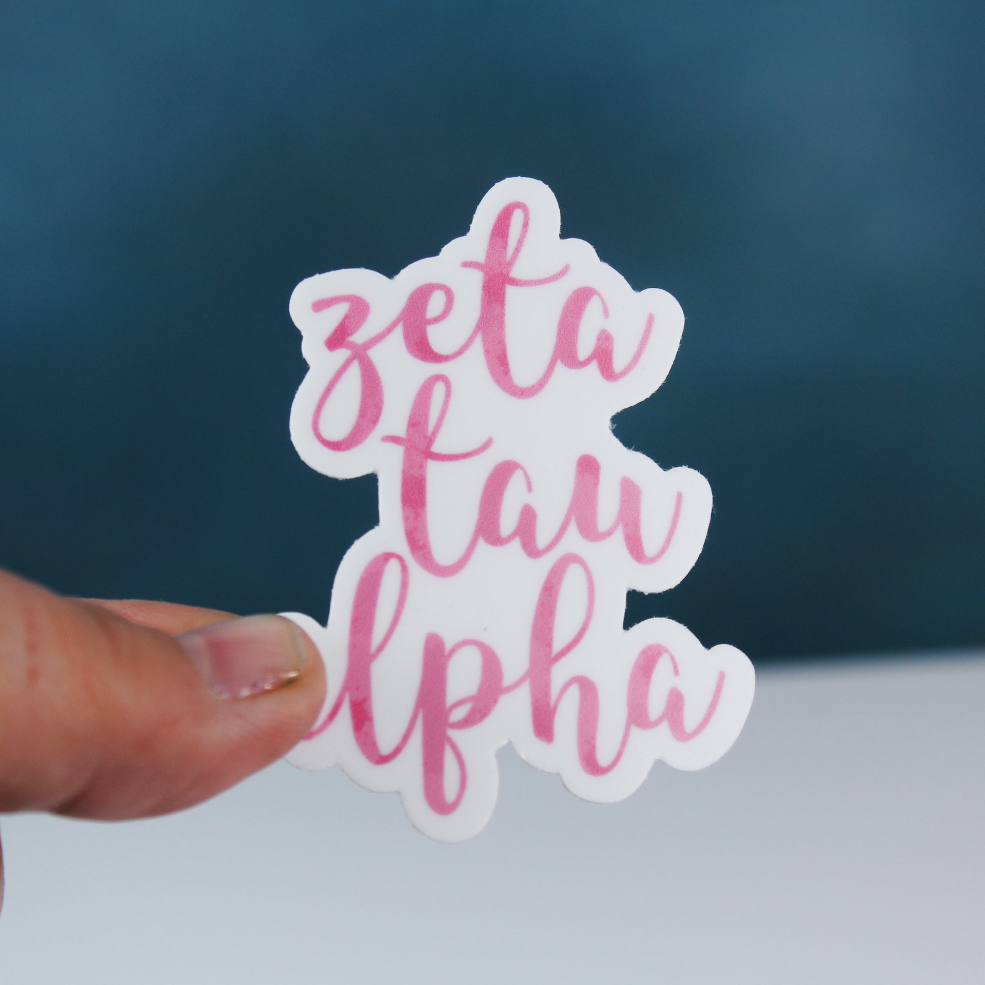 Zeta Tau Alpha Sorority Sticker 