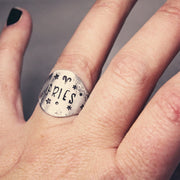 Pisces Zodiac Ring 